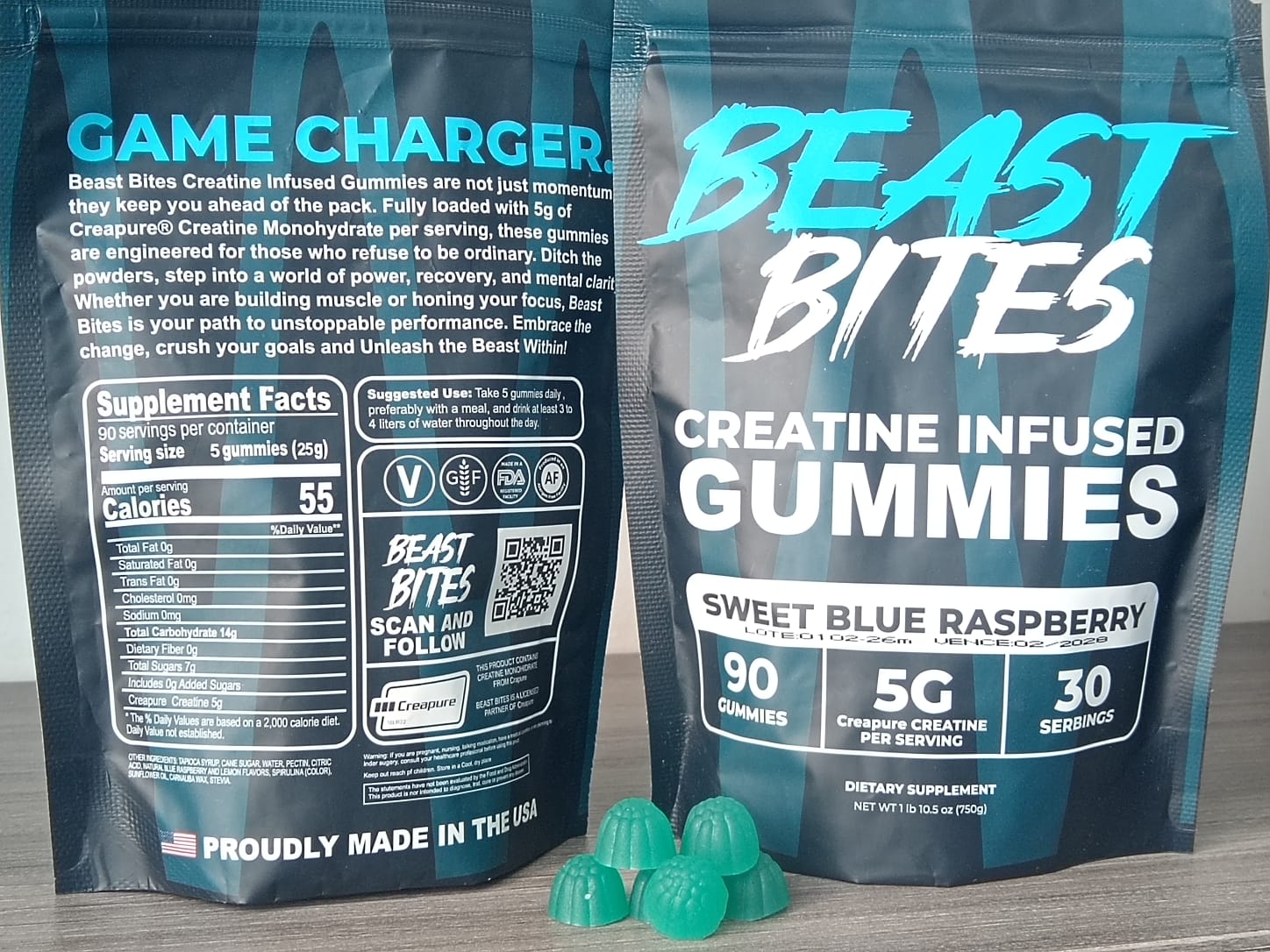 Beast Bites – Creatine Gummies